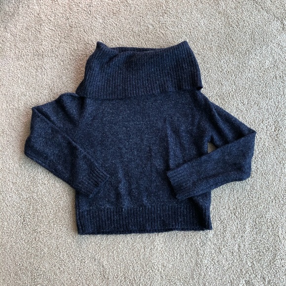 GU Sweaters - GU blue cowlneck sweater.